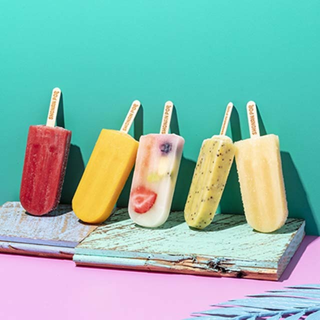 ※しらたま　【大×6本セット】肉球アイスキャンディー　ディズニー【ピンク】 SHONAN POPs】アイスキャンディー6本セット（MASH UP） | Cake.jp