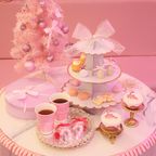 Kitty Sweets アフタヌーンティー Nuts Cracker Pink Christmas 1