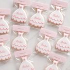 【ミニバラ付バレエロマンチックチュチュ】アイシングクッキー 5