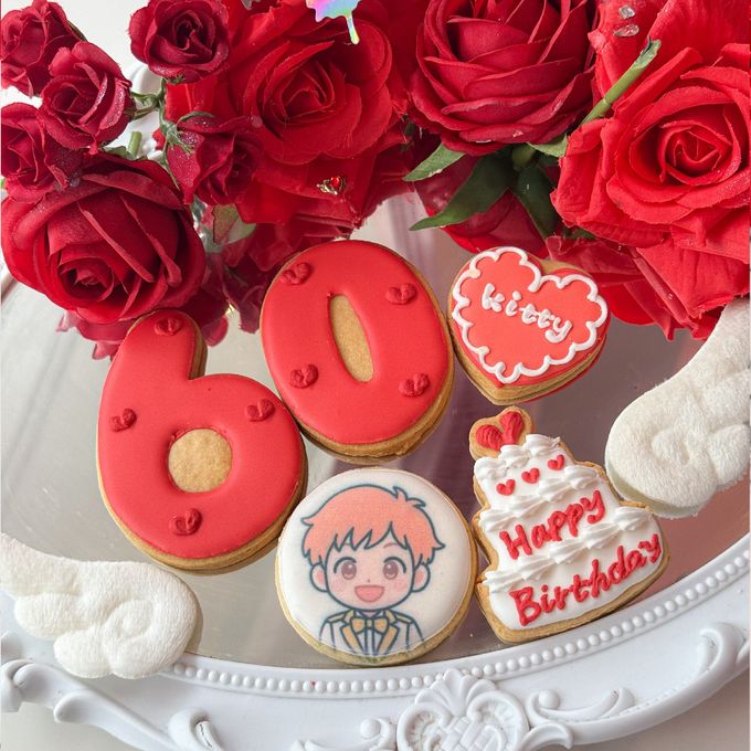 【プリントクッキー付き 誕生日5枚セット】アイシングクッキー 2