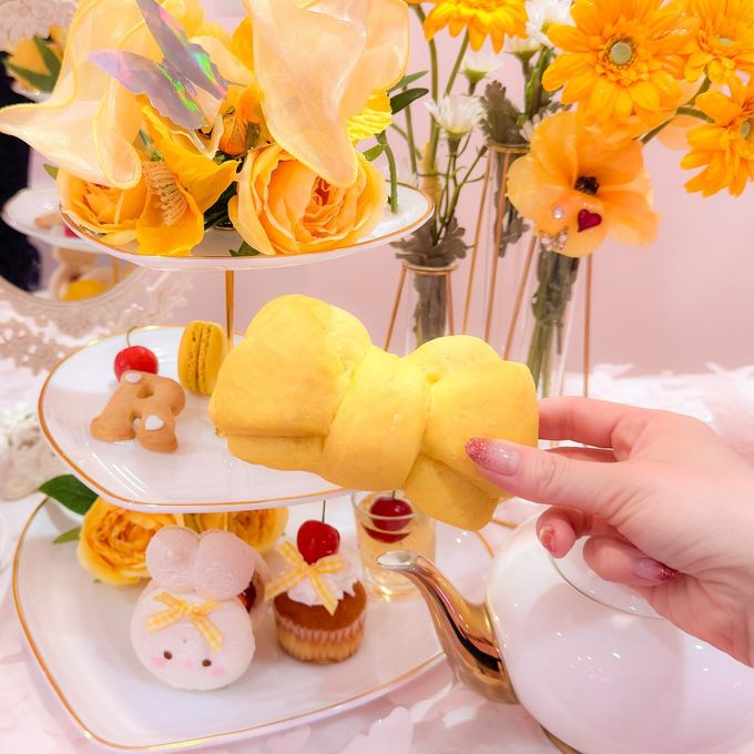 当日発送リボンパン 1個からOK カラフル 推し活 誕生日 生誕祭 プレゼント パステル 可愛い 淡色 2