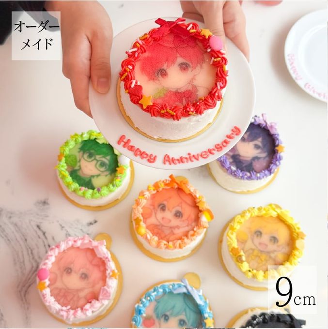 【店頭受取】写真印刷プリントケーキ（好きな画像を好きな色で♡） 2