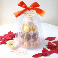 秋のマカロンタワー《Autumn Spicy Orange》