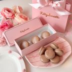 ピンクボックス♡ショコラマカロンギフト3つ入り ホワイトデー2026 4