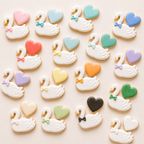 【バレエ白鳥】アイシングクッキー2枚セット 10