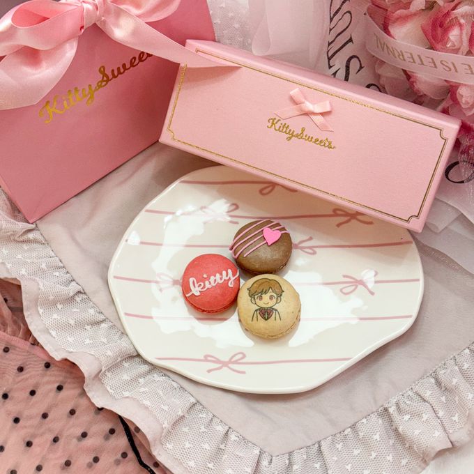 文字入れ◎プリントマカロン入りギフト♡3つ入り ホワイトデー2026 5