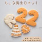 《ちょき誕生日セット》アイシングクッキー 2