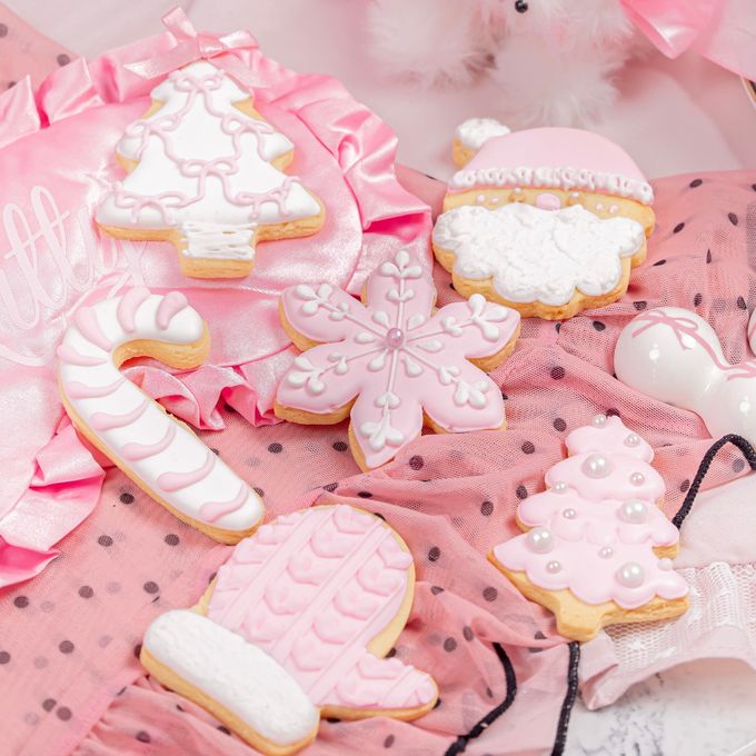 【ピンククリスマス】アイシングクッキー クリスマス2025 1