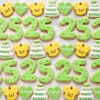 トラアイシングクッキー付き誕生日 5枚セット 4