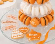【オレンジマカロンタワー】チョコオレンジ・塩バニラ 7