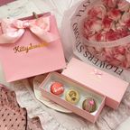 文字入れ◎プリントマカロン入りギフト♡3つ入り ホワイトデー2026 2