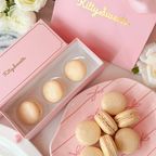 ピンクボックス♡バニラマカロンギフト3つ入り ホワイトデー2026 1