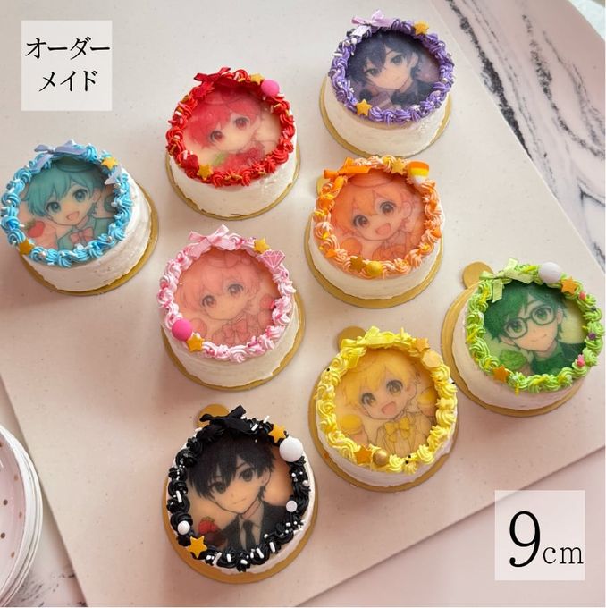 【店頭受取】写真印刷プリントケーキ（好きな画像を好きな色で♡） 3