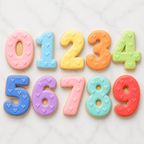 アルファベットアイシングクッキー（ドッドハート） 3枚 2