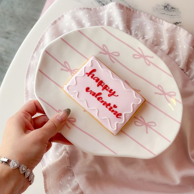 【ラブリーメッセージプレート】アイシングクッキー バレンタイン 2