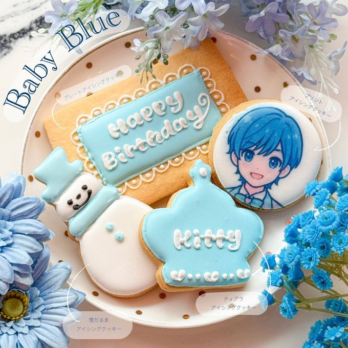 プリントアイシングクッキー（写真/ロゴOK）期間限定 特別価格! 5