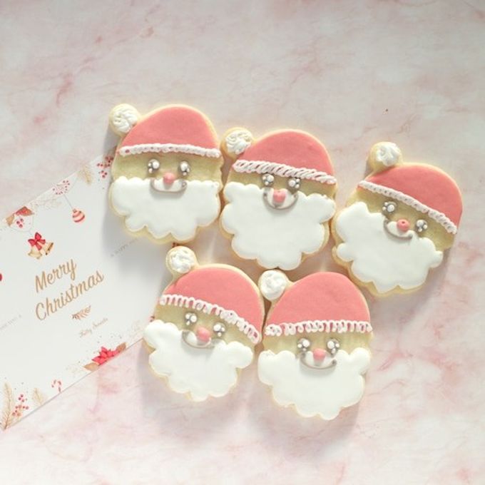 《クリスマスサンタ》アイシングクッキー クリスマス2023 1