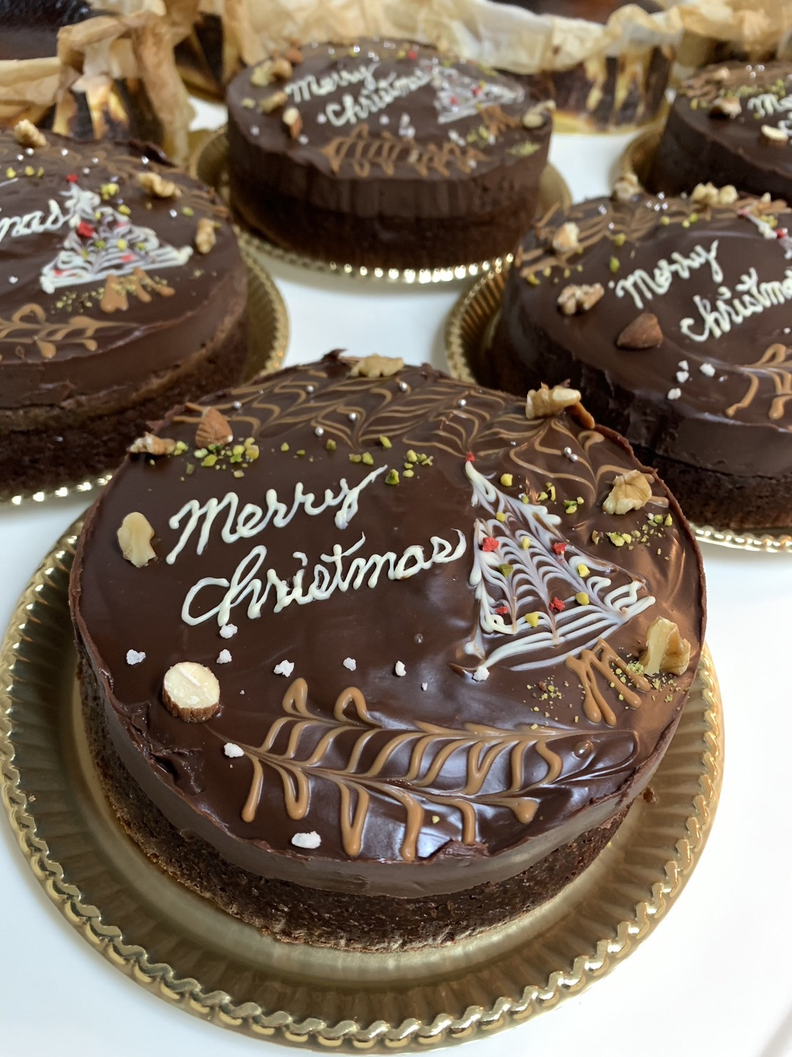 11月＆12月限定～☆クリスマスチョコガナッシュケーキ☆Xmas☆お誕生日