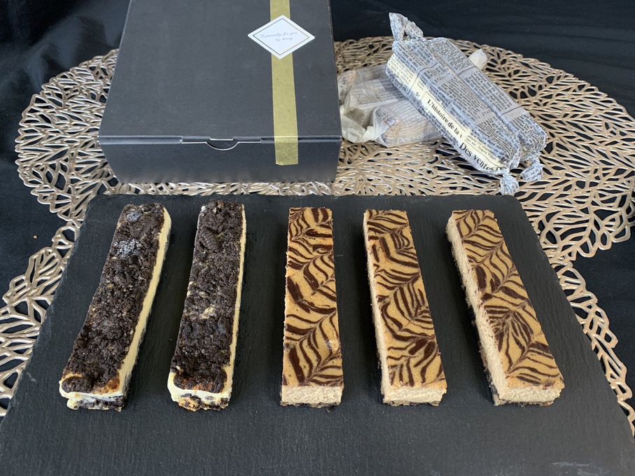 スティックチーズケーキMIXギフトセット【カフェモカ＆クッキークリーム】（5本入）☆誕生日プレゼントや記念日にも♪ 1