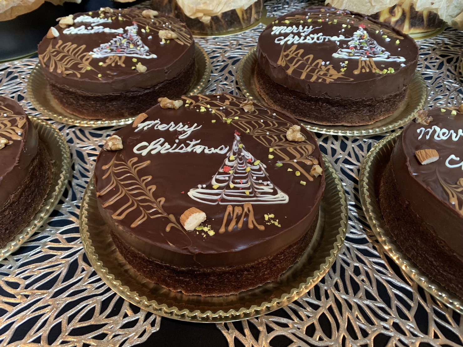 11月＆12月限定～☆クリスマスチョコガナッシュケーキ☆Xmas☆お誕生日