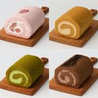 【グルテンフリー】プレミアム米粉ロールケーキ 人気米粉ロールケーキ4本セット 1