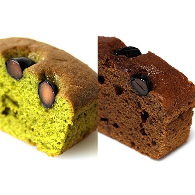 パウンドケーキ 黒ほうじと宇治抹茶パウンドケーキ2本セット２ 3