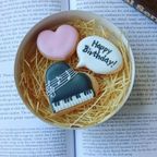 【プチギフト】バレエドレスorピアノのアイシングクッキーセット 2