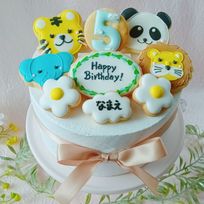 【誕生日セット】どうぶつのアイシングクッキー