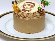 イラストクッキークリスマスチョコケーキ 5号【クリスマス2023】 3