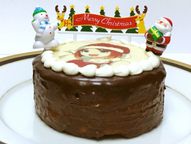 イラストクッキークリスマスザッハトルテ 5号【クリスマス2023】 3