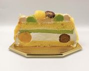 抹茶と栗のモンブランクレープ包み 5号 3