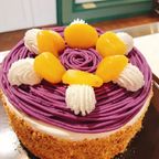 沖縄産紫芋モンブランショート 5号 1