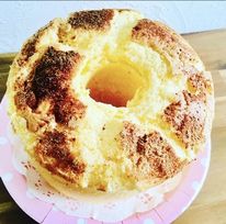 ゴロゴロチーズたっぷりのシフォンケーキ☆ お中元2025