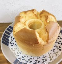 たまごたっぷりのシフォンケーキ☆   