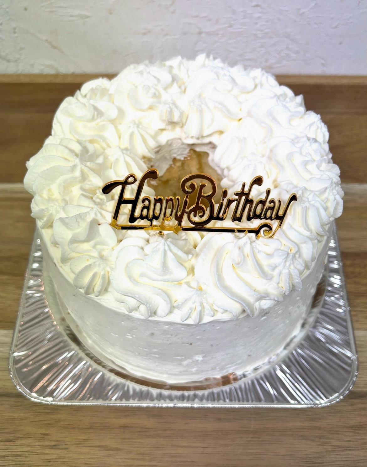 特製ホイップたっぷりの生クリームシフォンケーキ クリスマス2025