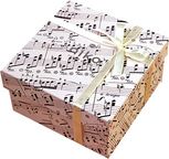 【ミュージックサブレセット】音楽モチーフの箱に入ったサブレギフト 6