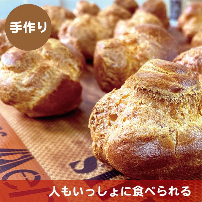 【6個セットギフト】ワンコのためのシュークリーム（犬用ケーキ） 1