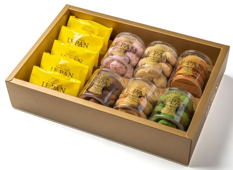 【ル・パン神戸北野】ル・パンのコフレ カセット C(瀬戸内レモンケーキ、焼菓子6種)  4