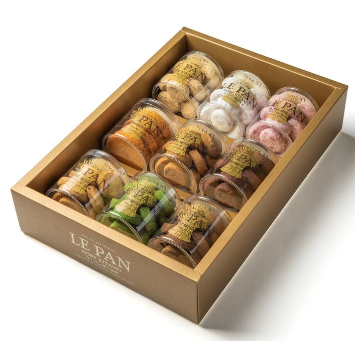 【ル・パン神戸北野】ル・パンのコフレ・ カセット A(焼菓子9種)  2