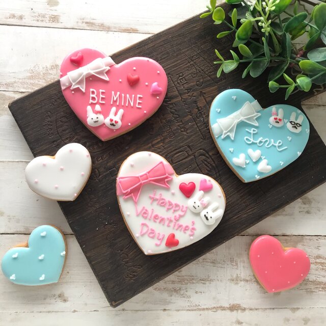 ハートとうさぎのアイシングクッキーセット （Dream Sweets Factory