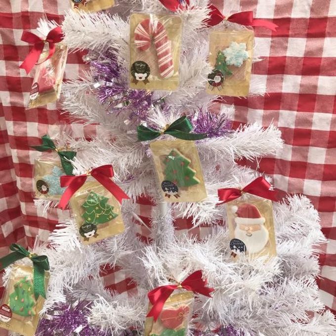 【アイシングクッキー】クリスマスアドベントアイシングクッキー24袋セット クリスマス2023 10