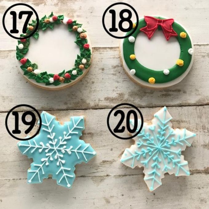 【アイシングクッキー】クリスマスアイシングクッキー28枚24袋フルセット クリスマス2023 7