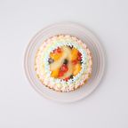フルーツタルト ギミックケーキ（中からお菓子） 5号 15cm 3