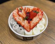 バレンタインロールアイスケーキ 2