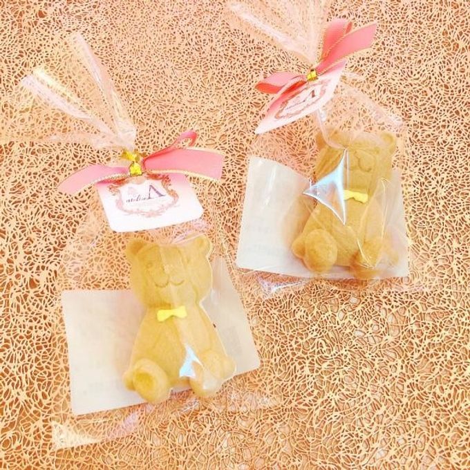 チョコレート最中 くまモナろん単品5個セット チョコレート味ホワイトチョコレート味より選択可 3