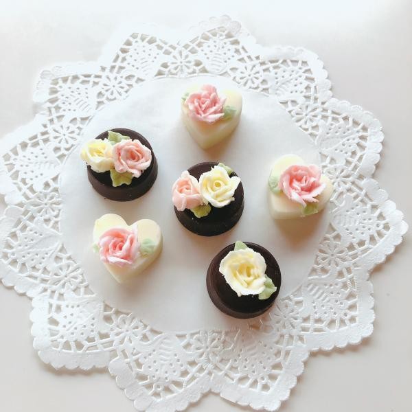 チョコレートフラワーボンボンショコラ2個入りセット 4箱