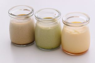 幸福（しあわせ）ぷりん 詰合せ6個セット（定番x2、抹茶x2、河原決明x2） 