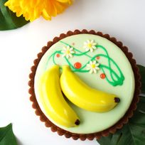 【完熟バナナのタルト】キャラメル、バナナ、タルトのシンプルベストの味わい ５号