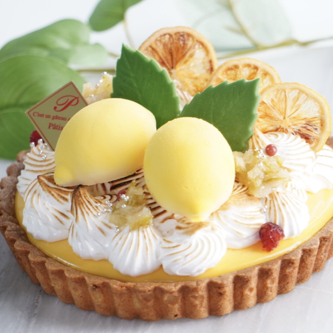 ふわふわメレンゲの瀬戸内レモンタルト（patisserie calme