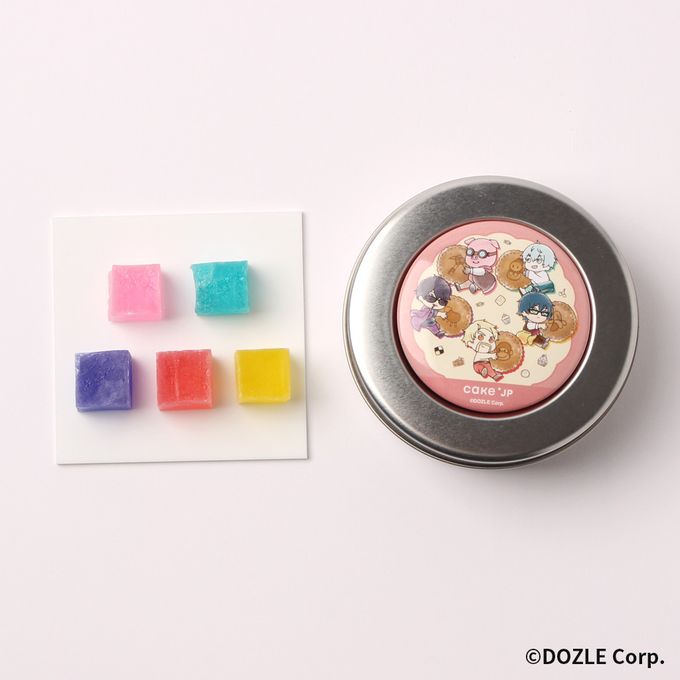 「ドズル社」スイーツポップアップストア『SWEETS POP UP STORE』DOZLE Corp.×Cake.jp マグネット付き琥珀糖缶（ぶどう） 5